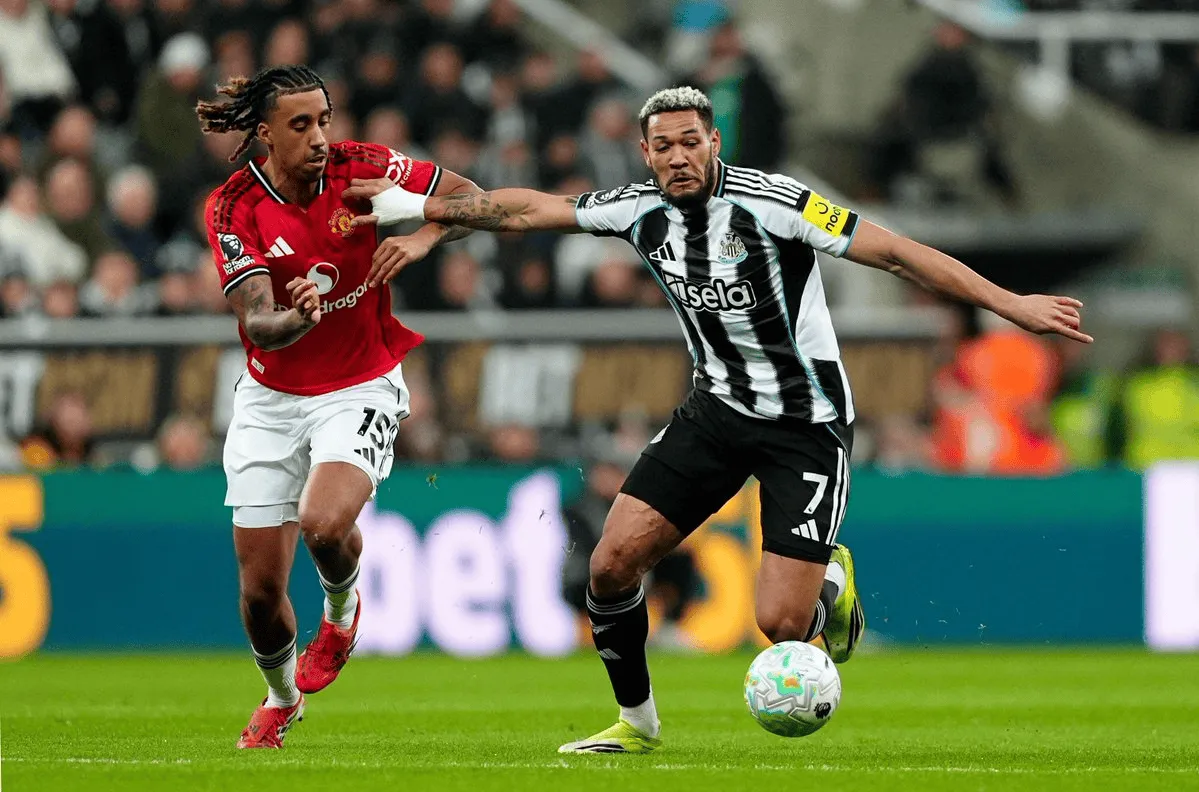 开云官网-乔林顿对阵曼联赢得对抗、夺回球权等数据均为纽卡队内最佳